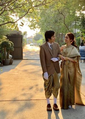 ชุดไทยเจ้าสาว ชุดไทยจักรพรรดิ์ เช่าที่แบมบี้ เวดดิ้ง ห้วยขวาง